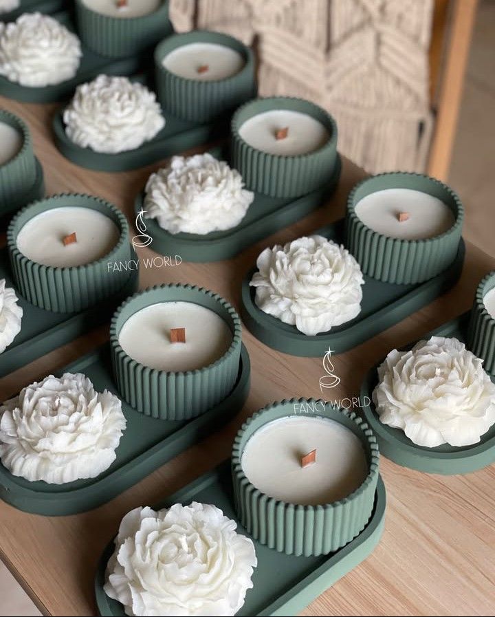 تعلّم طريقة صناعة شموع يدوية مميزة داخل قطع كونكريت لتزيين منزلك وبيع منتجات فنية مربحة